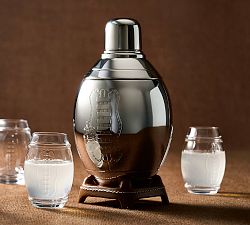 Figural Football Cocktail Shaker