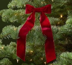 Red Bow Clip