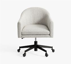 Gideon Upholstered Swivel Desk Chair