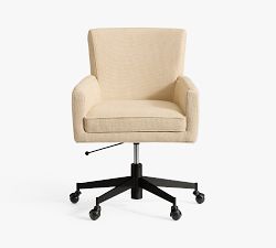 Irving Upholstered Swivel Desk Chair