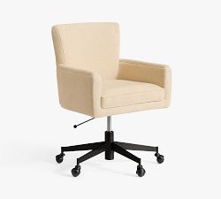 Irving Upholstered Swivel Desk Chair