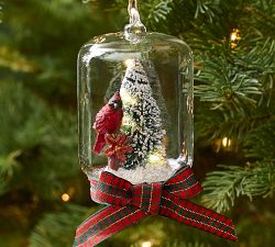 Cardinal Cloche Ornament