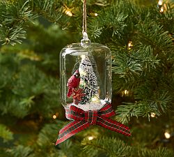 Cardinal Cloche Ornament