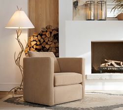 Faux Antler Floor Lamp (64")