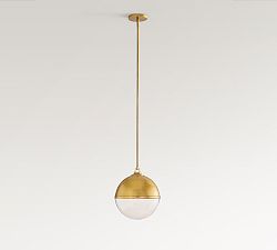 Spencer Metal Globe Pendant (12")