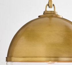 Spencer Metal Globe Pendant (12")