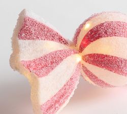 Lit Flashing Peppermint Candy