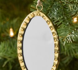 Glass Mirror Ornament
