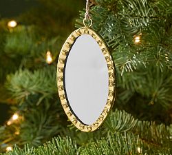 Glass Mirror Ornament