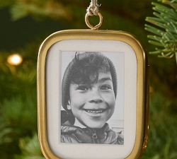 Gold Radius Frame Ornament