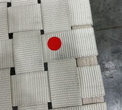 Open Box: Abbott Acacia Woven Outdoor Dining Chair - Biscotti