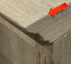 Open Box: Livingston Modular Bookcase Hutch (35") - Gray Wash