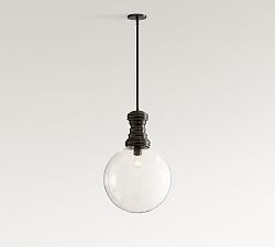 Open Box: Meyer Glass Globe Pendant (14") - Bronze