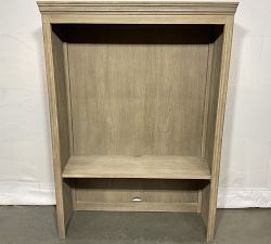 Open Box: Livingston Modular Bookcase Hutch (35") - Gray Wash