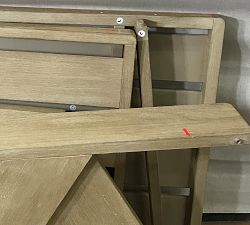 Open Box: Modern Farmhouse Outdoor Lounge Chair - Beachwood