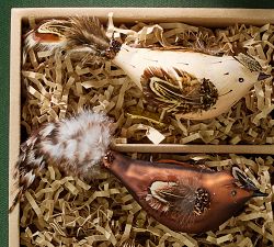 Bird Ornament Box - Set of 3