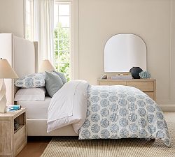 Shell Motif Percale Comforter