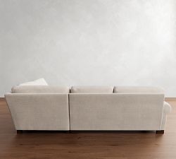 Turner Roll Arm 3-Piece Bumper Sectional (113")