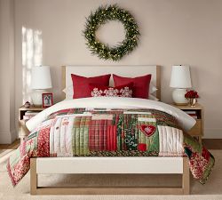 Graphic Snowflake Lumbar Pillow Cover