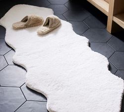 Faux Hide Bath Mat