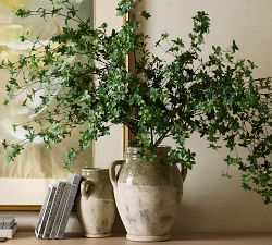 Faux Oversized Green Branch