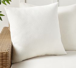 Sunbrella® Recycled Diamond Outdoor Pillow