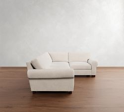 Turner Roll Arm 3-Piece Sectional (113")