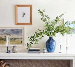 Faux Oversized Green Branch