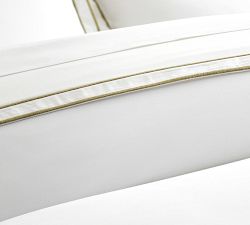 Double Embroidered Percale Duvet Cover