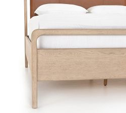 Andes Leather Platform Bed