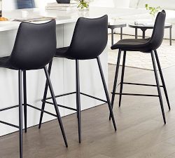 Fresno Upholstered Bar &amp; Counter Stools, Set of 2