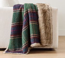 Stewart Plaid Throw