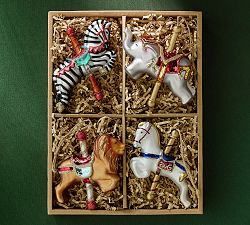 Carousel Ornament Box - Set of 4