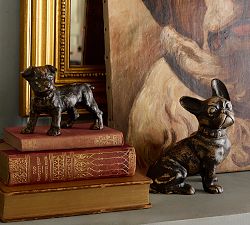Big Daddy's Antiques Brass Dog Object