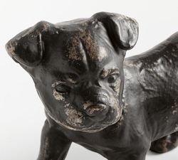 Big Daddy's Antiques Brass Dog Object