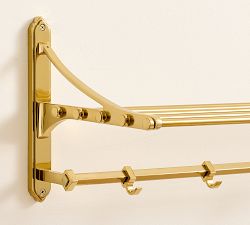 Big Daddy's Antiques Entryway Shelf &amp; Hooks