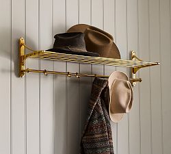 Big Daddy's Antiques Entryway Shelf &amp; Hooks