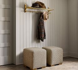 Big Daddy's Antiques Entryway Shelf &amp; Hooks