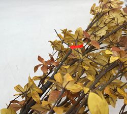 Open Box: Faux Oversized Yellow Gypsophila Branch (54")