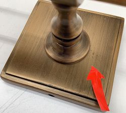 Open Box: Pearson Towel Bar (24") - Tumbled Brass