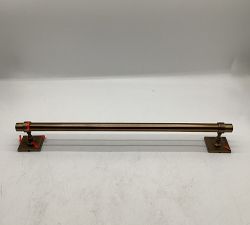 Open Box: Pearson Towel Bar (24") - Tumbled Brass