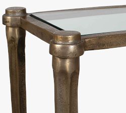 Marceline Glass Console Table (60")