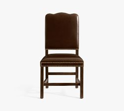Big Daddy's Antiques Leather Dining Chair