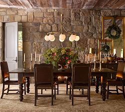 Big Daddy's Antiques Extendable Dining Table (108"-126")