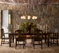 Big Daddy's Antiques Extendable Dining Table (108"-126")