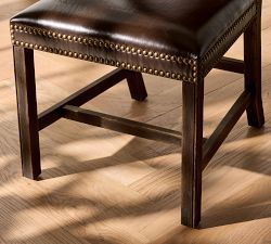 Big Daddy's Antiques Leather Dining Chair
