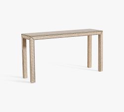 Big Daddy's Antiques Upholstered Console Table (58")