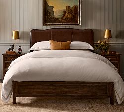 Big Daddy's Antiques Leather Bed