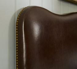 Big Daddy's Antiques Leather Bed