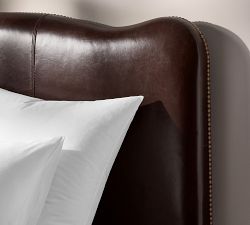 Big Daddy's Antiques Leather Bed